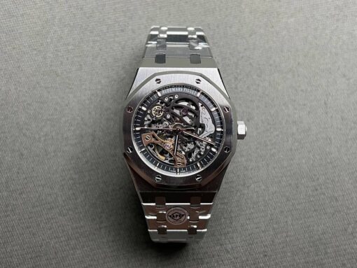 Audemars Piguet Royal Oak Skeleton</br> <span style="color: #808080; font-size: 90%;">41 mm, Skeleton</span></br> <span style="color: #808080; font-size: 90%;">Ref. 15407ST.OO.1220ST.01</span> - Image 7