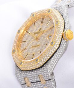 Audemars Piguet iced out 15400SR.OO.1220SR.01